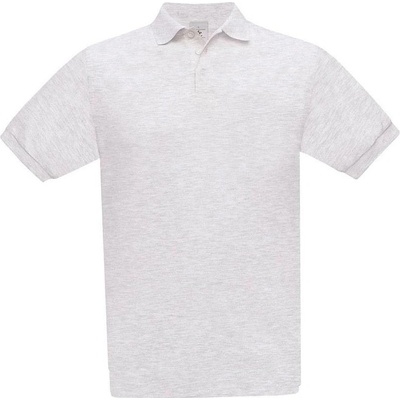 B&C Safran Piqué polo tričko sivé ash