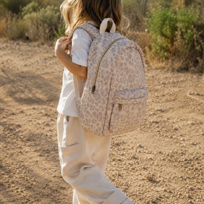 Studio Noos Midi Puffy cream leopard