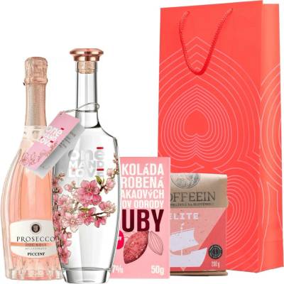 Romantický set pro ni (set 1 x 0,5 l, 1 x 0,75 l)