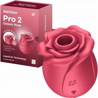 Satisfyer Pro 2 Classic Blossom Liquid Air Technology Pulzní