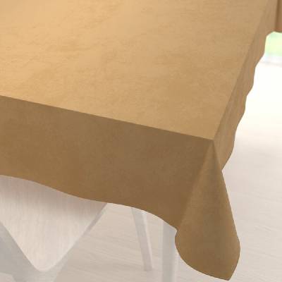 Biante Veľký zamatový obdĺžnikový obrus Velvet Premium SVP-054 Svetlo hnedý 240x280 cm