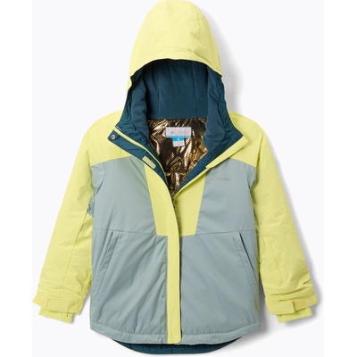 Columbia Детско скиорско яке Columbia Mighty Mogul III crushed blue/neon light
