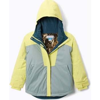 Columbia Детско скиорско яке Columbia Mighty Mogul III crushed blue/neon light