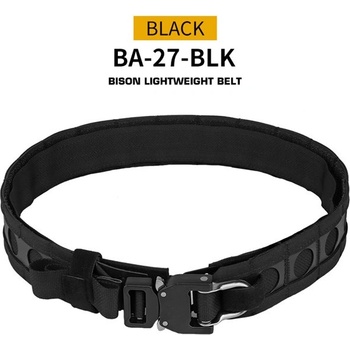 Opasok Wosport Lehký střelecký Bison s Molle vazbou černý