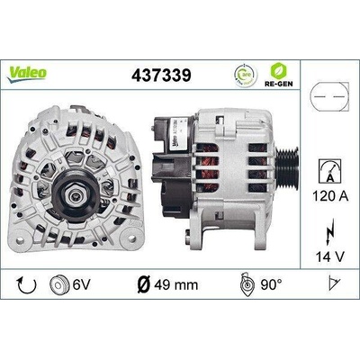 Alternátor VALEO 437339