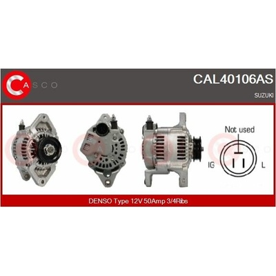 ALTERNATOR 12V 50A CAL40106AS