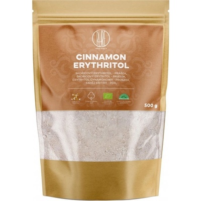 BrainMax Pure Erytritol škorica BIO 500 g