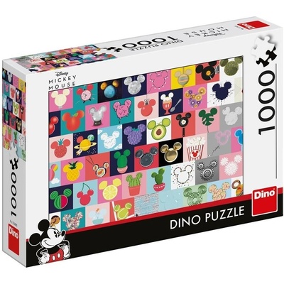 DINO Mickeyho uši 1000 dílků