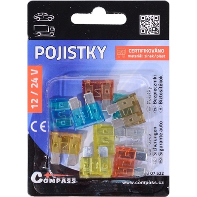 Compass Pojistky nožové 10 ks