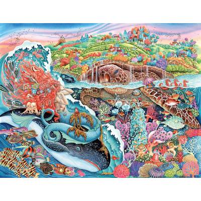 Ravensburger - Puzzle Thalassic Tale - 2 000 piese