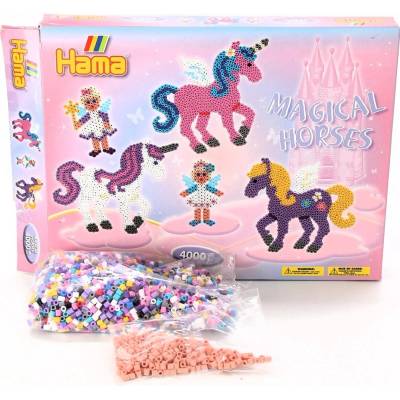 Zažehlovací korálky Hama 3138 Magical horses