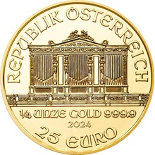 Münze Österreich Wiener Philharmoniker Zlatá minca 1/4 oz