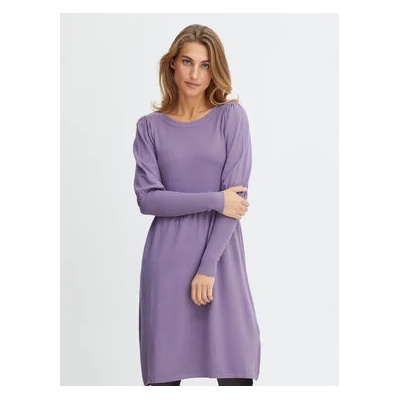 Fransa Ежедневна рокля 20611826 Виолетов Regular Fit (20611826)