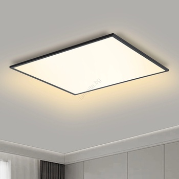 Brilagi - LED Димируема лампа SLIMFRAME LED/58W/230V 60x60 см черен + д. у (BG1545)