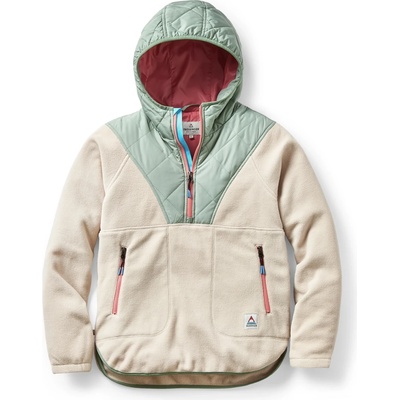 Passenger Дамски поларен пуловер Passenger Women's Juana Recycled Polar Hooded Fleece 2.0 Fleece jumper - Oatmeal (105-7259-0113)
