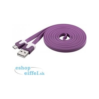 Digitus ku2m2fp3 micro USB 2.0, A-B, 2m, fialový