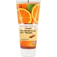 Fresh Juice Orange & Cinnamon tělový peeling 200 ml