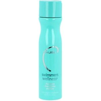 Malibu C Swimmers Wellness Shampoo 266 ml шампоан за коса, изтощена от сол и хлор унисекс