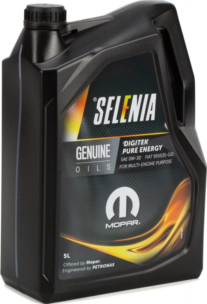 Selénia Mopar Digitek Pure Energy 0W-30 5 l od 47,9 € - Heureka.sk