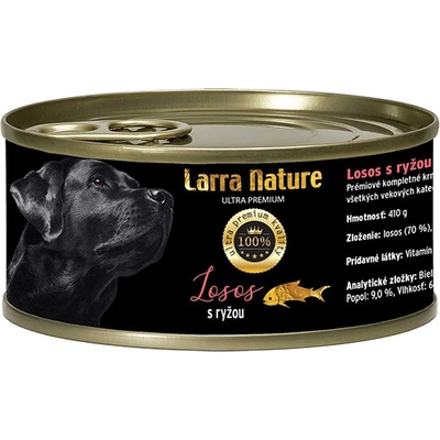 Larra Nature Losos s ryžou 410 g