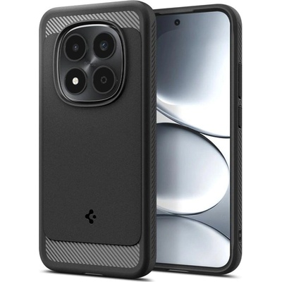 Spigen Противоударен Калъф за Xiaomi Redmi Note 15 Pro 5G, Spigen Rugged Armor Case, Черен (ACS10460)