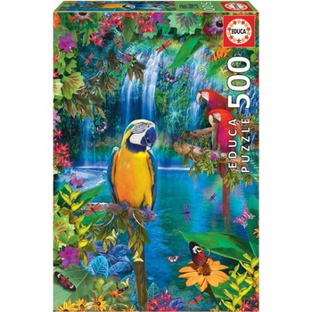 Educa 15512 Genuine Bird Tropical Land 500 dielov