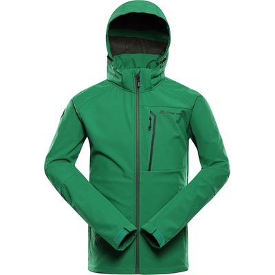 ALPINE PRO Мъжко софтшел яке с мембрана ALPINE PRO HOOR хълмисти терени ALPINE PRO | Zelen | МЪЖЕ | XXL