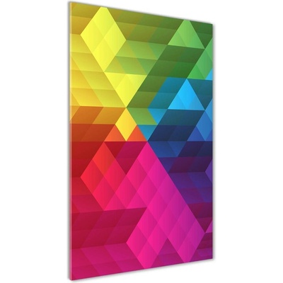 Vertikálny fotoobraz na skle Geometrické pozadie 50x100 cm