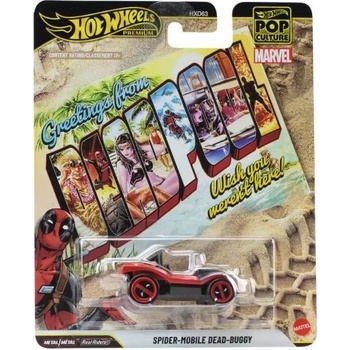 Mattel Hot Wheels: Колички поп култура - Spider Mobile Dead Buggy (JHX06)