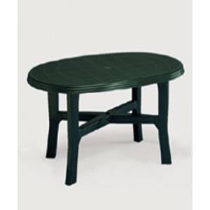 Bogdan Furniture Am Пластмасова маса Данубио 165/110/72h зелена