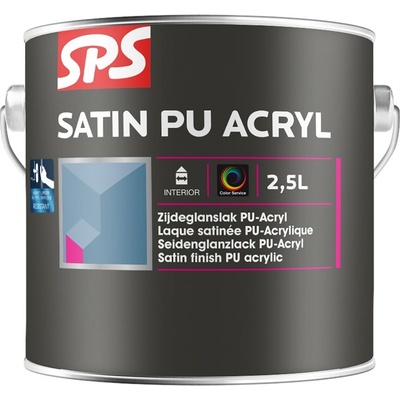 SPS Profi interiérová vodouředitelná barva satén, báze 2,5l, Vzhled satén báze