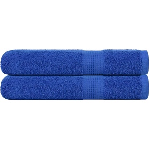 vidaXL Кърпи за сауна FROGN 2 бр. сини 80x200 см 360 г/м2 (136719)