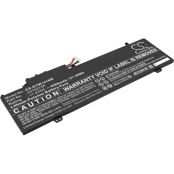 Cameron Sino Батерия за Gateway GWNR71517-BK, GWTN141-4 и други, 4500 mAh, Li-Pol (CS-GTW141NB)