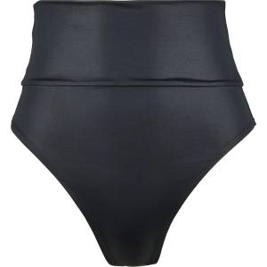 Seafolly Дамско бикини долнище Seafolly Women's Soleil Roll Top High Rise Pant Bikini bottom - Black - размер 34 (EU) (150-4279-0112)