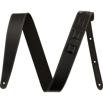 FENDER Колан за китара Essentials Leather Straps Black by Fender