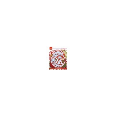 Vyřezávací šablony - Vánoční baňka (MD) Marianne Design SCR056099