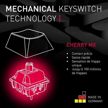 Image 1 of CHERRY MX 2.0S Red DE (G80-3821LYADE-0)