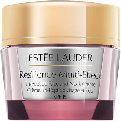 Estée Lauder Resilience Multi-Effect Tri-Peptide Face and Neck SPF15 интензивно подхранващ крем за суха кожа за жени 50 мл