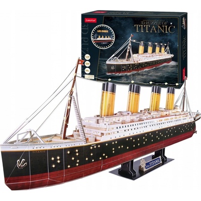 CubicFun 3D puzzle Titanic velký 113 ks – Zboží Mobilmania