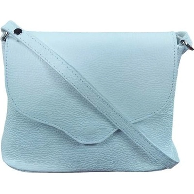 Vera Pelle dámská kožená crossbody světle 1661 D92 modrá