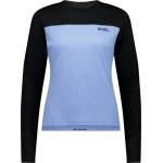 Mons Royale Дамска фланелка с дълъг ръкав за колоездене Mons Royale Women's Diversion Merino Bike Jersey L/S Cycling jersey - Moonstone / Black - размер XS (156-2457-0911)