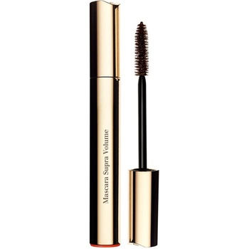 Clarins Supra Volume Mascara спирала за максимален обем цвят 02 Intense Brown 8 гр