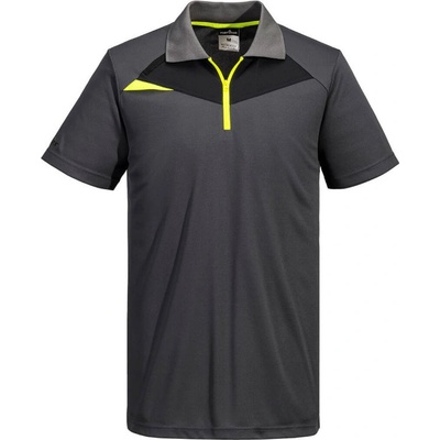 Portwest polokošile DX410 S/S krátký rukáv šedá metal