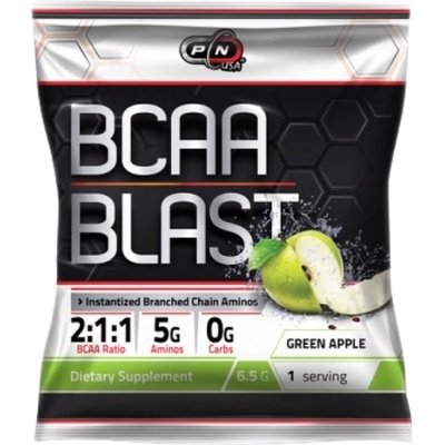 PURE Nutrition USA BCAA Blast Powder [6.5 грама] Зелена ябълка