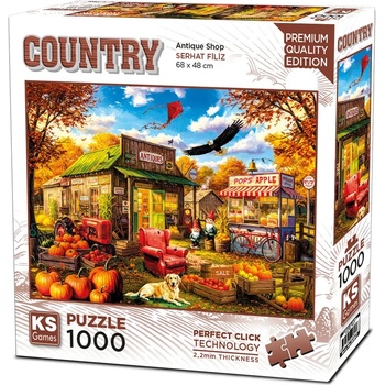 KS Games Пъзел KS Games от 1000 части - Антикварен магазин (20847)