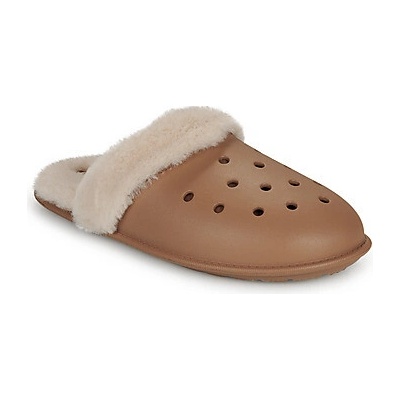 Crocs Classic Fuzz Scuff Béžová