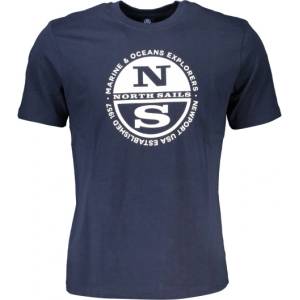 North sails Мъжка тениска с къс ръкав north sails, Цвят Синьо (902832000_bl0802)