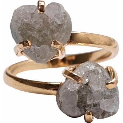 Nefertitis Be Beautiful Ametyst dvojitý prsten NF54608