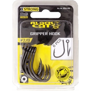 Black Cat Gripper Hook DG vel.2 6 ks