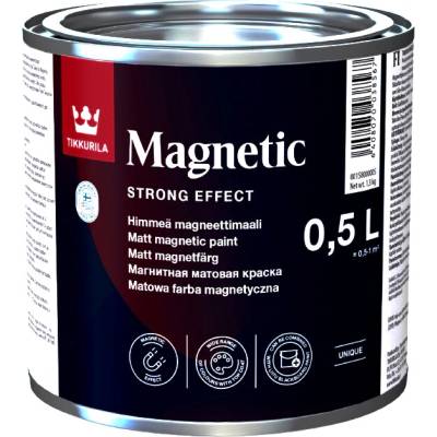 Tikkurila TIKKURILA MAGNETIC magnetická farba na steny sivá 0,5 l